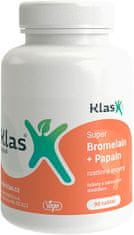 Klas Super Bromelain 500 mg + Papaín 90 tbl.