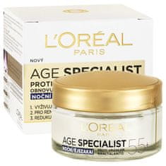 Loreal Paris Nočný krém proti vráskam Age Specialist 55+ 50 ml