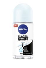 Nivea Guľôčkový antiperspirant Invisible For Black & White Pure 50 ml