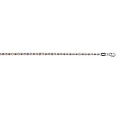 Hot Diamonds Strieborná retiazka Emozioni Silver and Rose Gold Bead 45 CH019