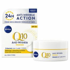 Nivea Zpevňující denný krém proti vráskam Q10 Power SPF 30 (Anti - Wrinkle + Firming Day Cream) 50 ml