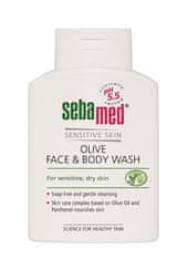 Sebamed Umývacia emulzia s olivovým olejom na tvár a telo Classic(Olive Face & Body Wash) 200 ml