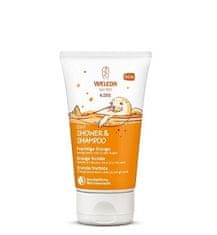 Weleda Sprchový krém a šampón 2 v 1 Šťastný pomaranč 150 ml