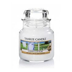 Yankee Candle Vonná sviečka Classic malý Clean Cotton 104 g