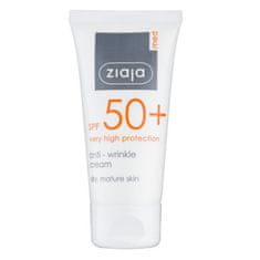 Ziaja Protivráskový krém na opaľovanie SPF 50+ (Anti-Wrinkle Cream) 50 ml