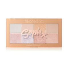 Makeup Revolution Paletka rozjasňovačov Soph X (Highlighter Palette) 16 g