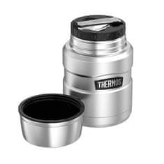 Thermos Style Termoska na jedlo so skladacou lyžicou a šálkou - nerez 470 ml