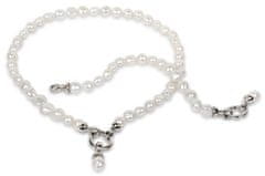 JwL Luxury Pearls Náramok z pravých bielych perál JL0560