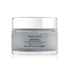 Revolution Skincare Čistiaca maska na tvár s aktívnym uhlím (Purifying Charcoal Mask) 50 ml