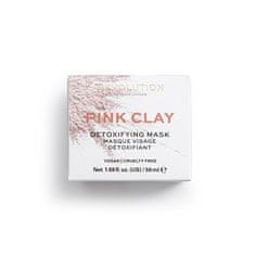 Revolution Skincare Detoxikační pleťová maska Pink Clay (Detoxifying Pink Clay Mask) 50 ml