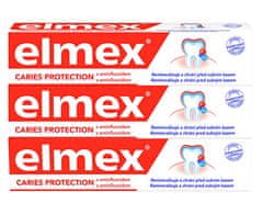 Elmex Zubná pasta Caries Protection 3 x 75 ml