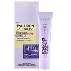 Loreal Paris Vypĺňajúci hydratačný očný krém Hyaluron Specialist 15 ml