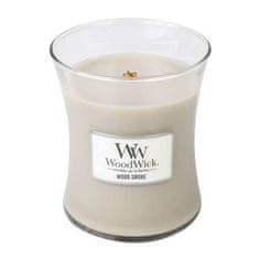 Woodwick Vonná sviečka váza Wood Smoke 275 g