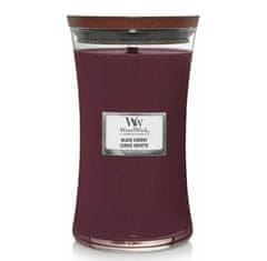 Woodwick Vonná sviečka váza Black Cherry 609,5 g