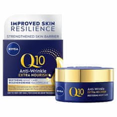 Nivea Výživný nočný krém proti vráskam Q10 Power ( Anti-Wrinkle Extra Nourishing Night Cream) 50 ml