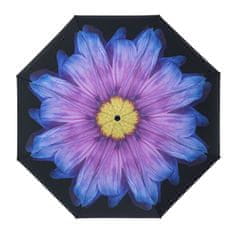 Blooming Brollies Dámsky palicový dáždnik Inside Out Purple Daisy Umbrella EDIOPUD