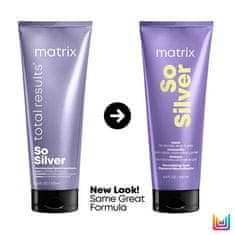 Matrix Total Results So Silver ( Color Obsessed Triple Power Mask) pre blond až platinové vlasy 200 ml