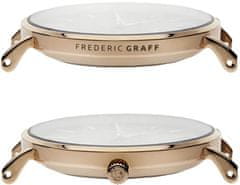 Frederic Graff Rose Liskamm 2 tone. Steel + Rose Gold Mesh FAI-2718