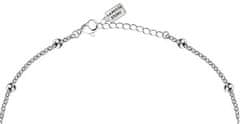 La Petite Story Oceľový náhrdelník s guličkami Chlapček LPS10AQL02