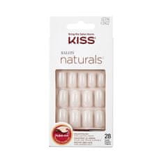 KISS Prírodné nechty vhodné pre lakovanie 65996 Salon Natura l s (Nails) 28 ks