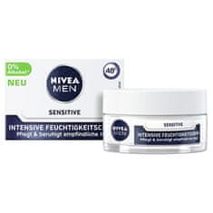 Nivea Intenzívne hydratačný krém Men Sensitiv e (Intensive Face Cream) 50 ml