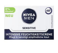 Nivea Intenzívne hydratačný krém Men Sensitiv e (Intensive Face Cream) 50 ml