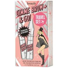 Benefit Dárková sada dekorativní kosmetiky na obočí Gimme Brow+ Duo Set Shade 03