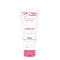 Topicrem Jemný telový peeling pre citlivú pokožku (Gentle Scrub) 200 ml