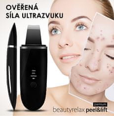 BeautyRelax Ultra zvuková špachtľa Peel & Lift Premium BR-1540