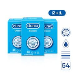 Durex Kondomy Classic 2 + 1