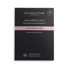 Revolution Skincare Sada pleťových masiek biodegradable (Hydrating Hyaluronic Acid Sheet Mask)