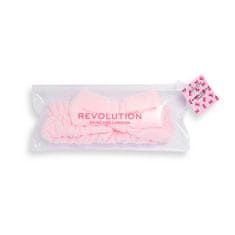 Revolution Skincare Kozmetická čelenka Pretty Pink Bow