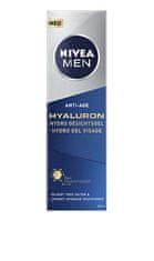 Nivea Osviežujúci pleťový gél Nivea Men Hyaluron Anti-Age (Hydro Gel Visage) 50 ml