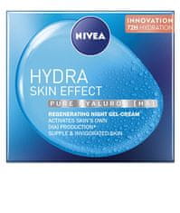 Nivea Regeneračný nočný hydratačný gél-krém Hydra Skin Effect (Regenerating Night Gel-Cream) 50 ml