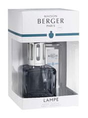 Maison Berger Paris Darčeková sada katalytická lampa Glacon sivá + náplň Čistý biely čaj 250 ml