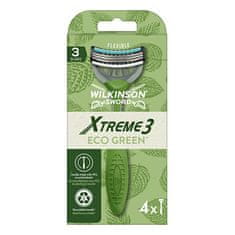 Wilkinson Sword Jednorazový holiaci strojček pre mužov Xtreme3 ECO Green 4 ks