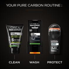 Loreal Paris Čistiaci gél s aktívnym uhlím Men Expert Pure Carbon (Purifying Daily Face Wash) 100 ml