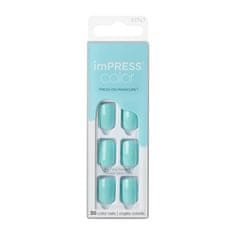 KISS Samolepiace nechty imPRESS Color Mint To Be 30 ks