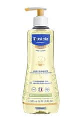 Mustela Detský sprchový a kúpeľový olej pre suchú pokožku ( Clean sing Oil) 500 ml