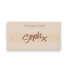 Makeup Revolution Paletka očných tieňov X Soph Mini 8,8 g