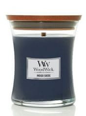 Woodwick Vonná sviečka váza Indigo Suede 85 g