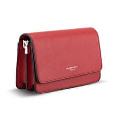 FLORA & CO Dámska crossbody kabelka 8053 Rouge