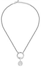 Morellato Elegantný oceľový náhrdelník s kryštálom Strom života Drops SCZ1178