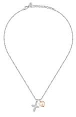 Morellato Pôvabný bicolor náhrdelník s príveskami passion SAUN06