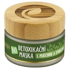 Purity Vision Bio Detox ikačná maska s matchou a spirulinou 40 ml