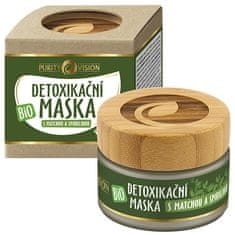 Purity Vision Bio Detox ikačná maska s matchou a spirulinou 40 ml