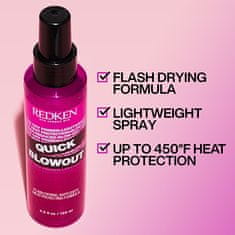 Redken Sprej na tepelnú ochranu vlasov Quick Blowout (Heat Protection Spray) 125 ml