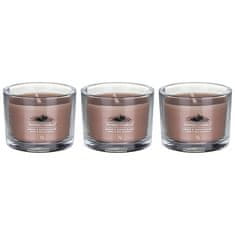 Yankee Candle Súprava votívnych sviečok v skle Amber & Sandalwood 3 x 37 g