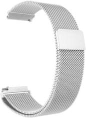 4wrist Milánský tah pro Garmin 20mm - Silver