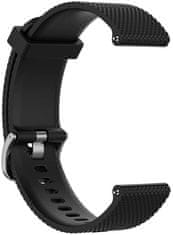 4wrist Remienok pre Garmin 20 mm - Black